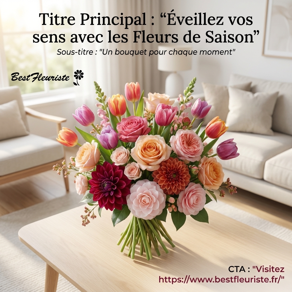 Guide Expert : Créer le Bouquet Parfait selon les Saisons avec BestFleuriste 1