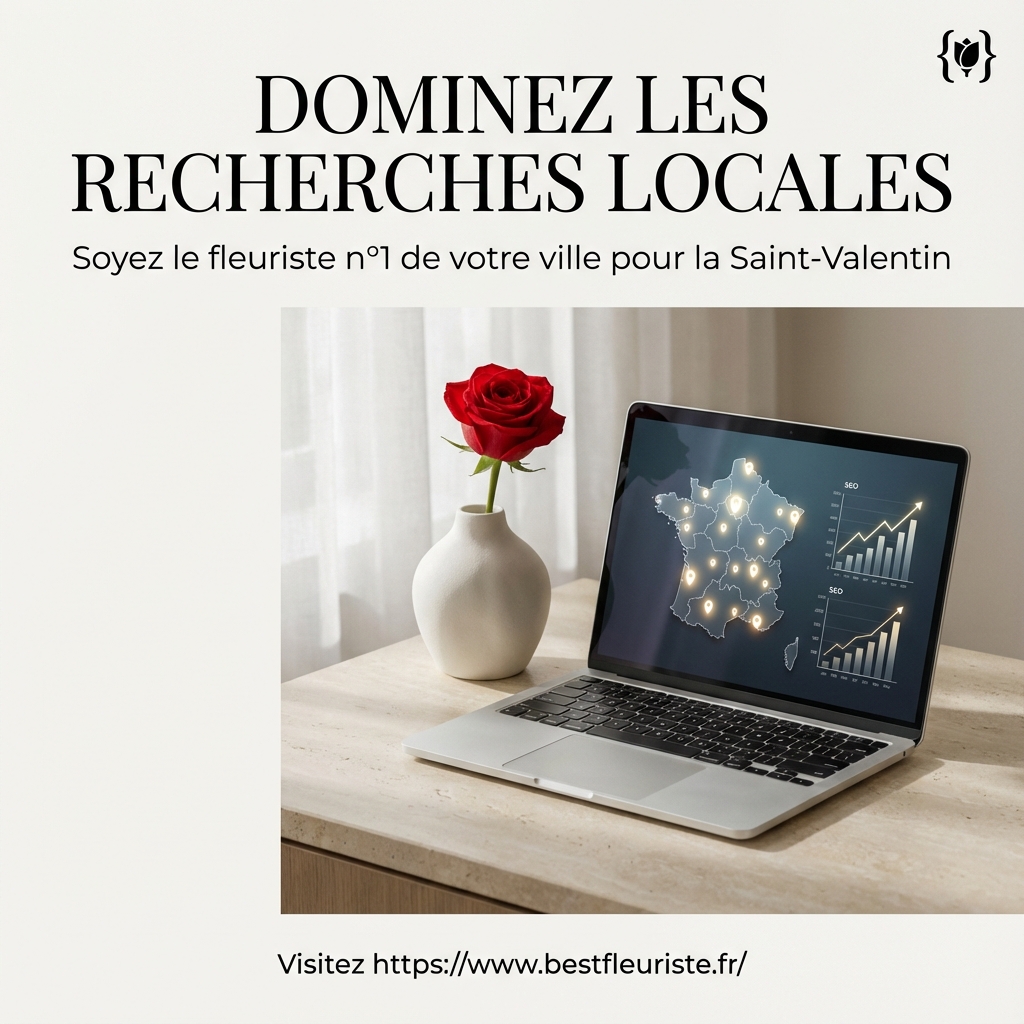 Saint-Valentin : Guide SEO complet pour booster la visibilité locale des fleuristes professionnels 1