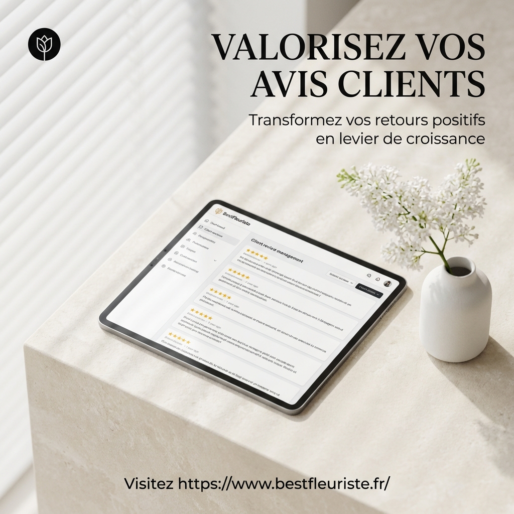 Boostez votre visibilité locale : l'importance des avis clients pour les fleuristes 1