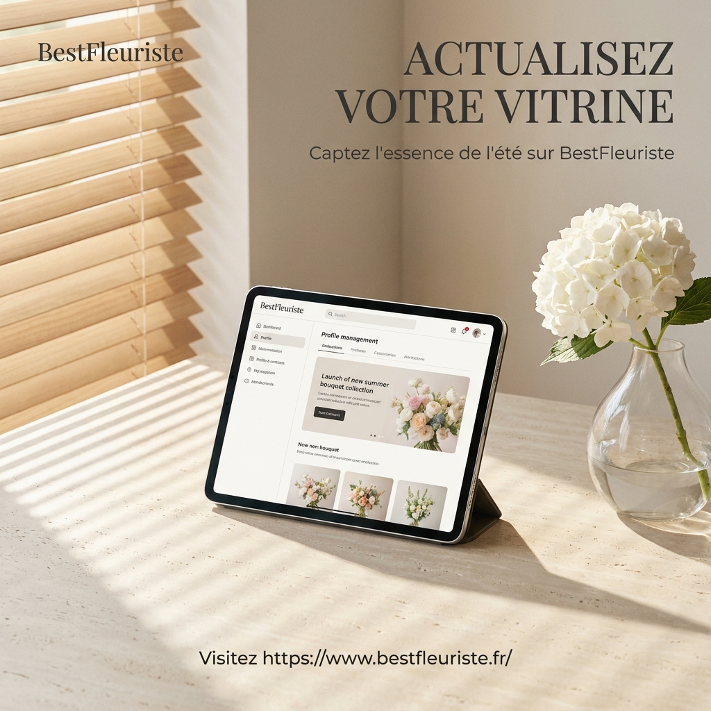 Transition estivale : Optimisez votre vitrine fleuriste pour booster vos ventes 1