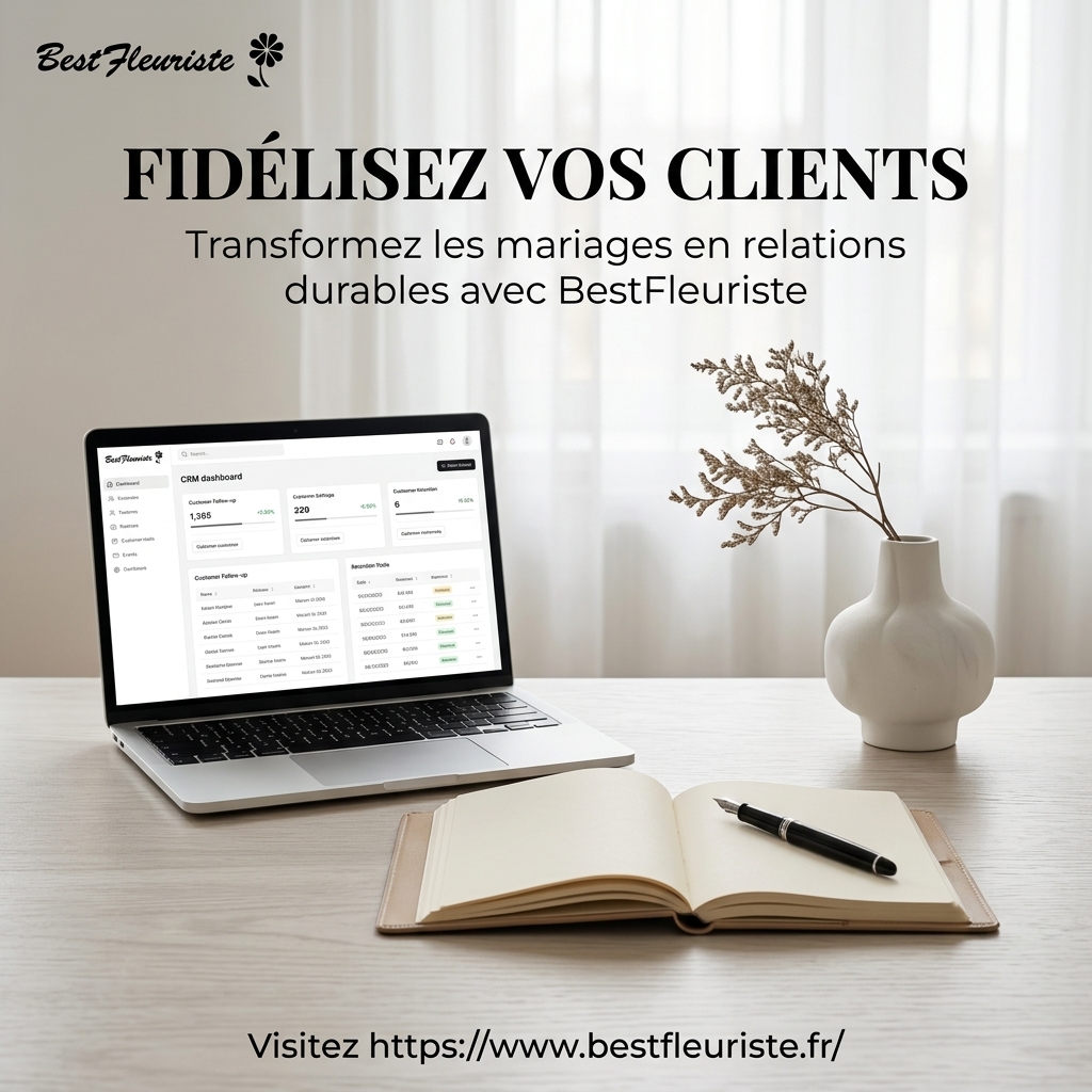 Fidélisez votre clientèle après la saison des mariages : le guide pour les fleuristes 1