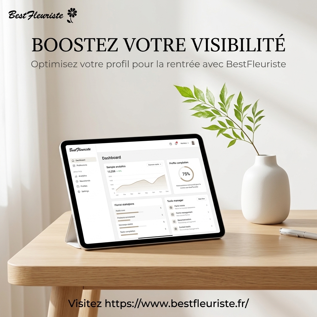 Optimisation de profil pour la rentrée : Attirez plus de clients locaux avec BestFleuriste 1