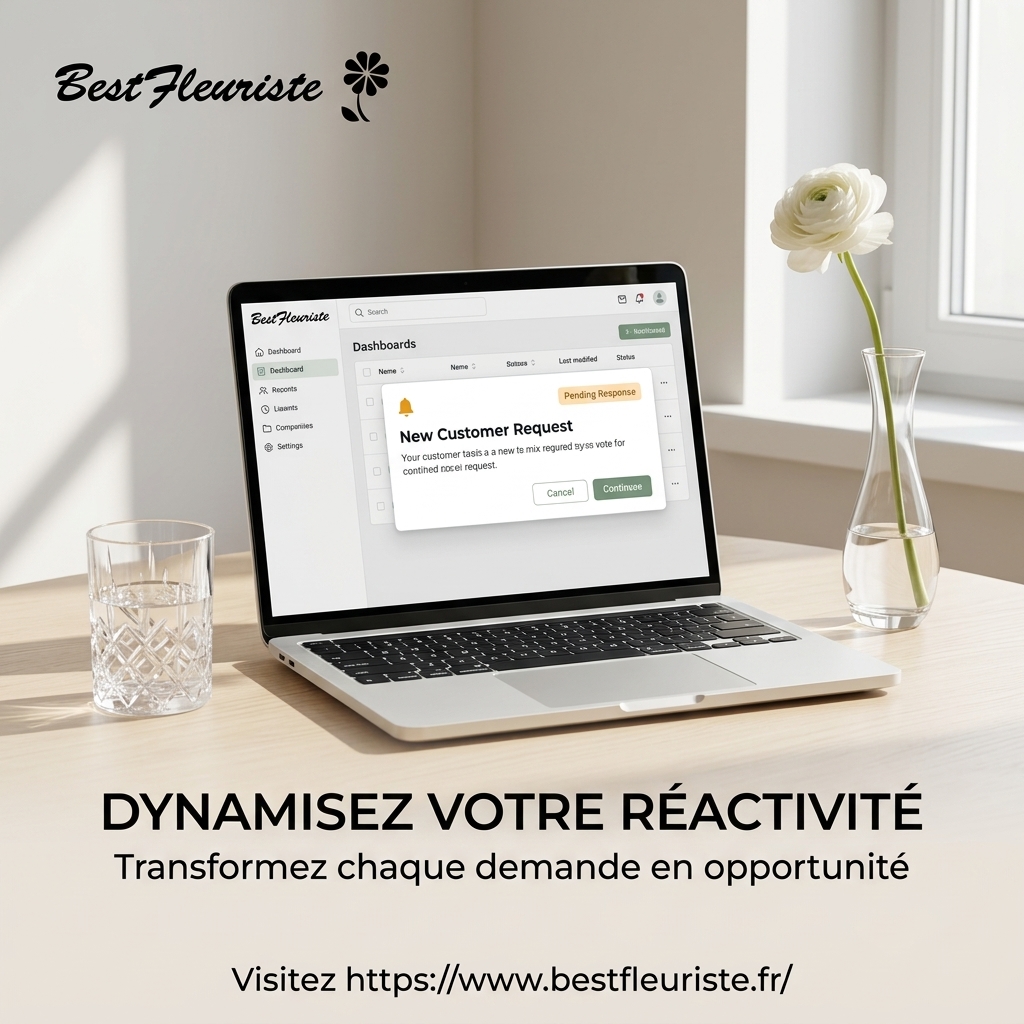 La réactivité : levier de croissance pour votre boutique avec BestFleuriste 1