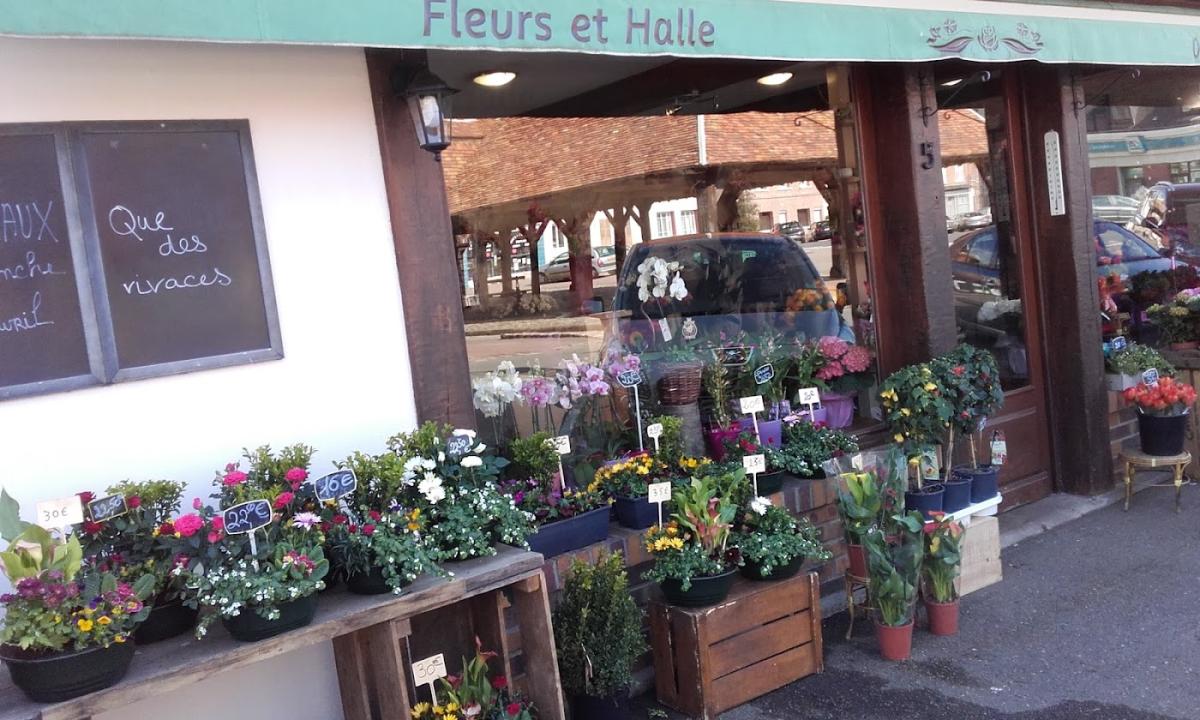 FLEURS et HALLE