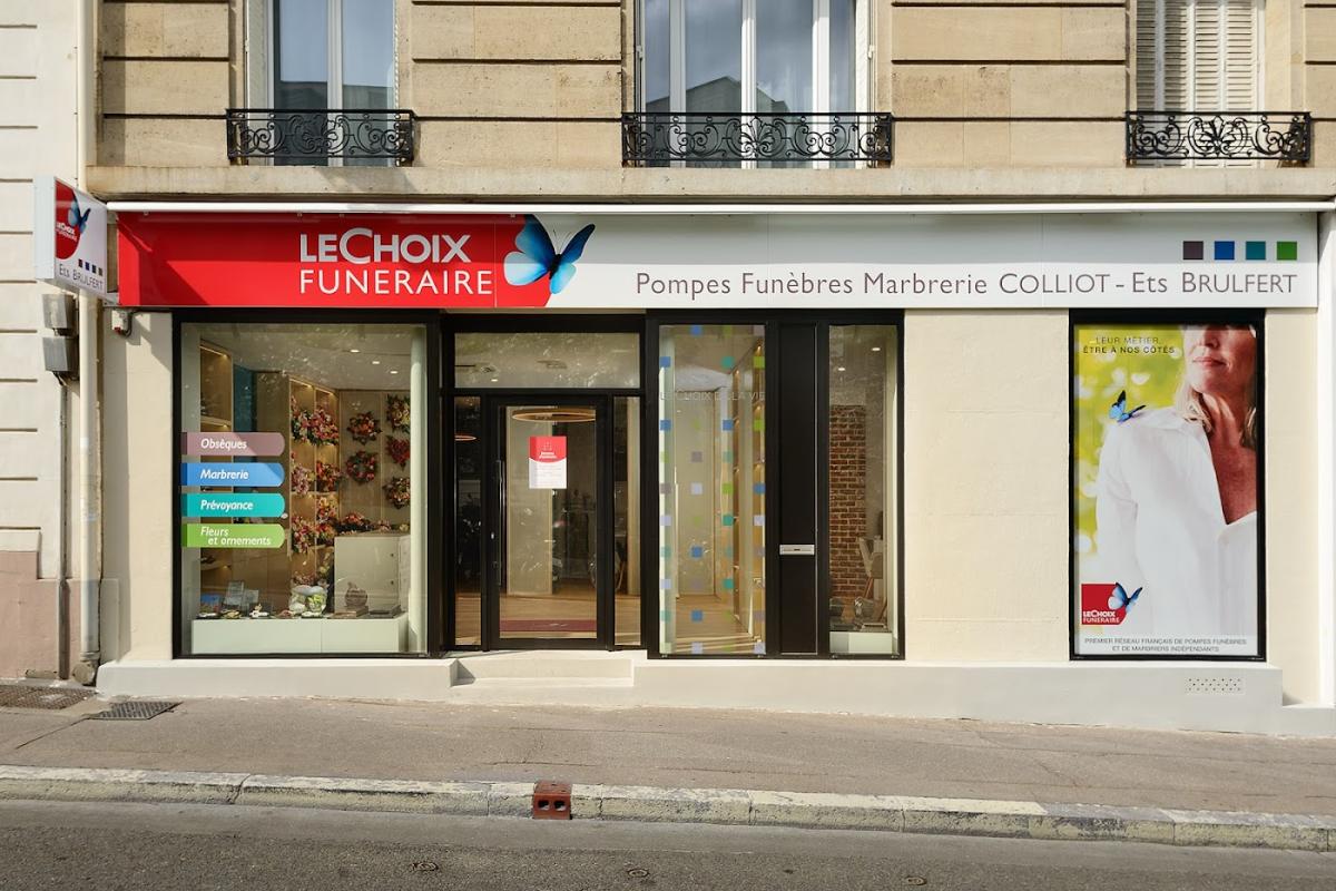 Pompes Funèbres et Marbrerie Colliot - Ets Brulfert - Le Choix Funéraire - Courbevoie
