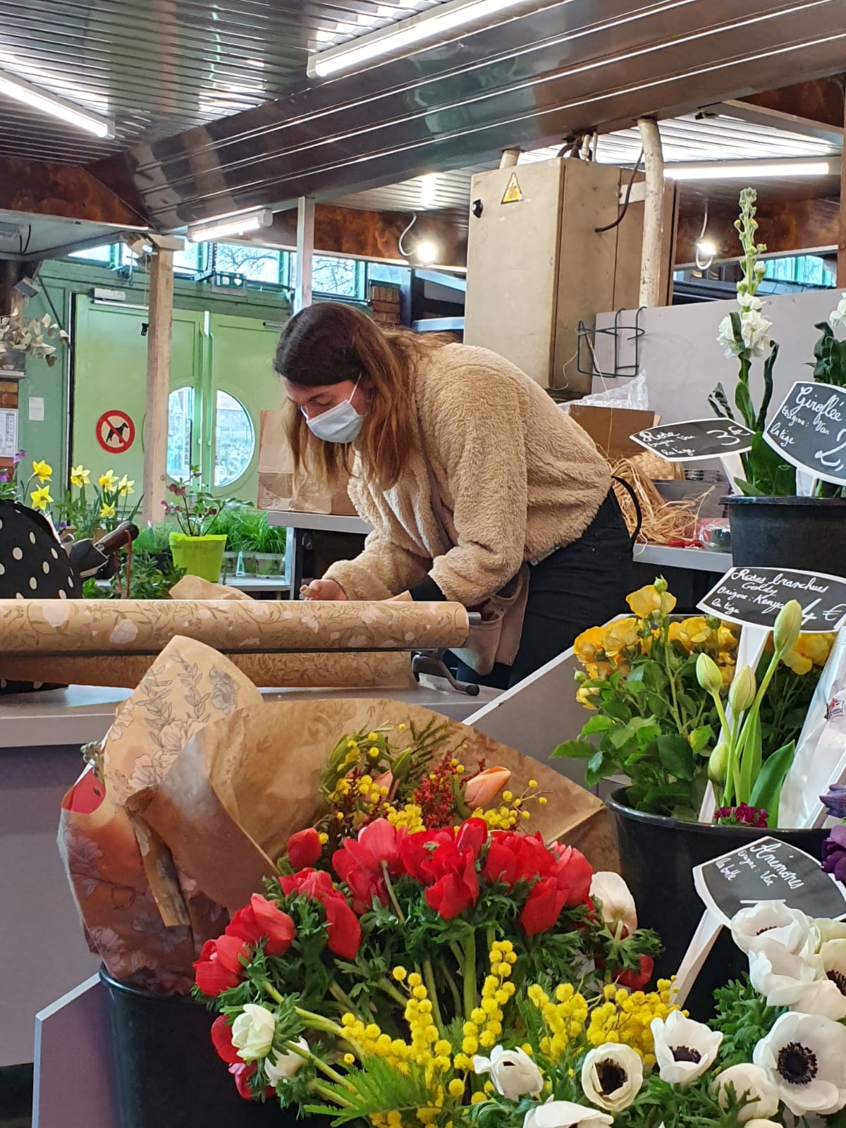 Autrement Fleuri Marché Davout