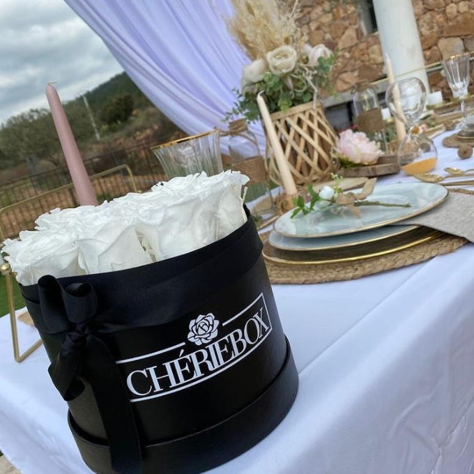 Chériebox, flowerbox de roses éternelles