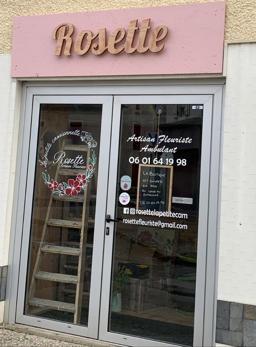 Rosette la petite camionnette Mariages Pau et fleurs françaises