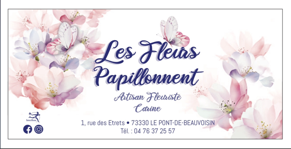 Les fleurs papillonnent
