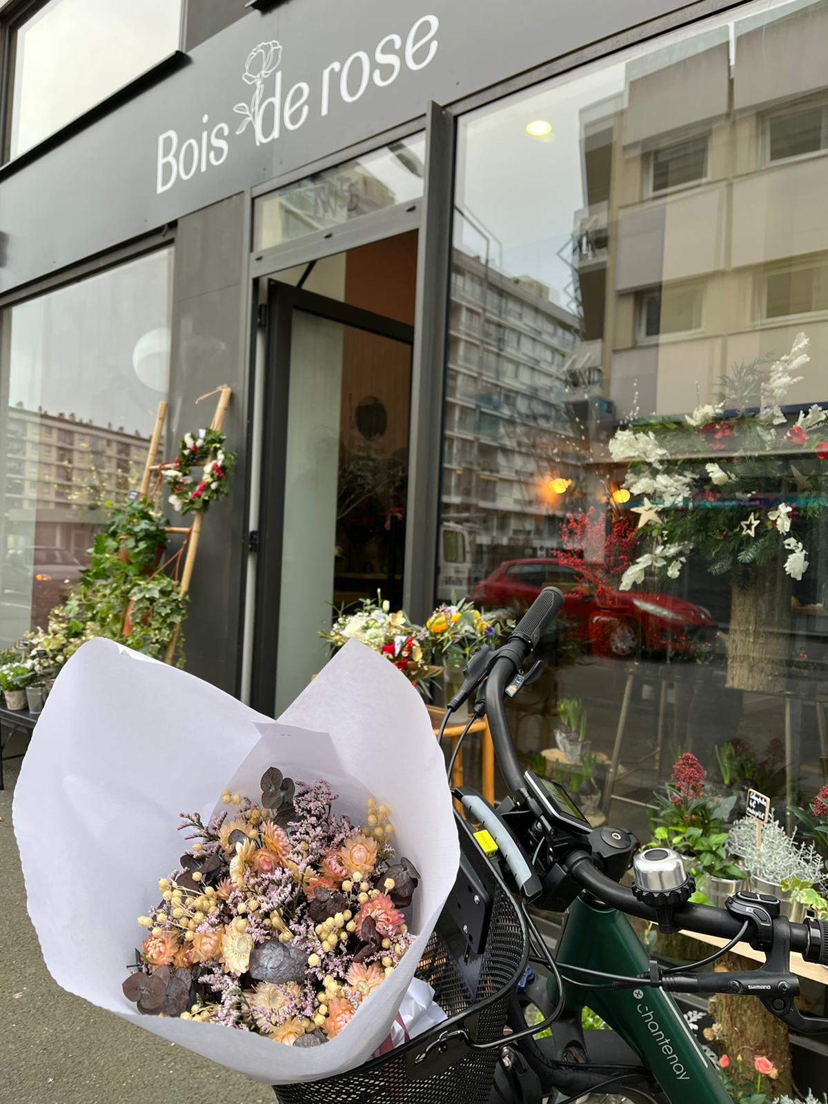 Bois de rose fleuriste, Angers