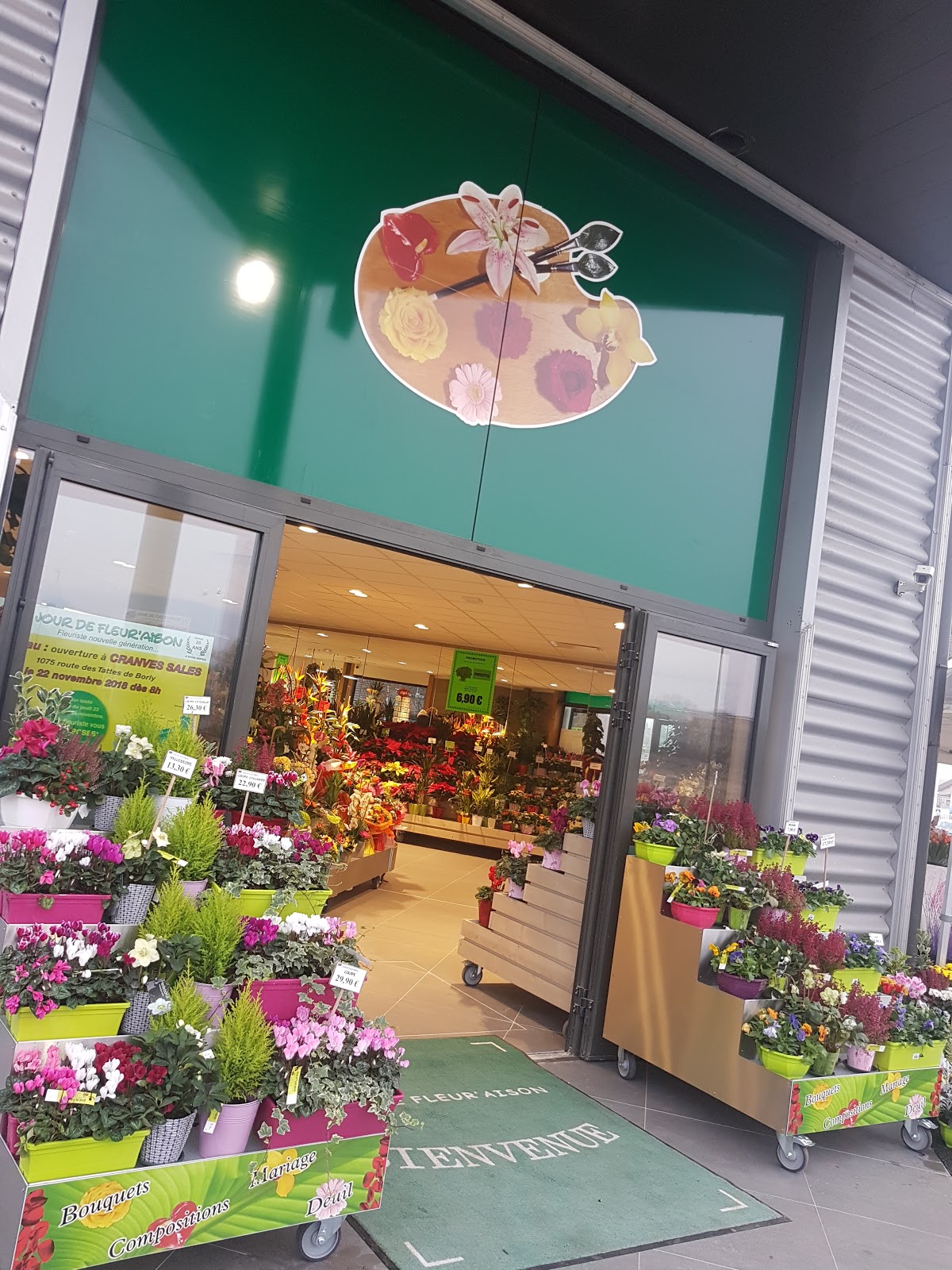 JOUR DE FLEUR'AISON CRANVES SALES FLEURISTE