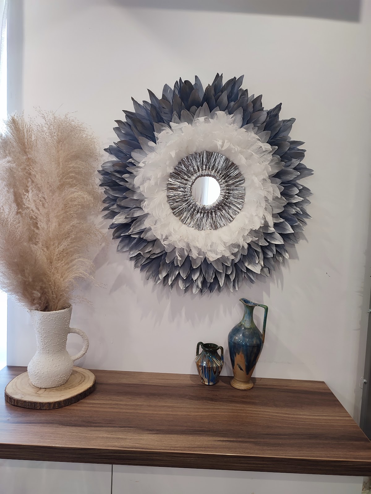 Les Créas du Letch : Création de jujuhats, tableau de plumes, Décoration murale