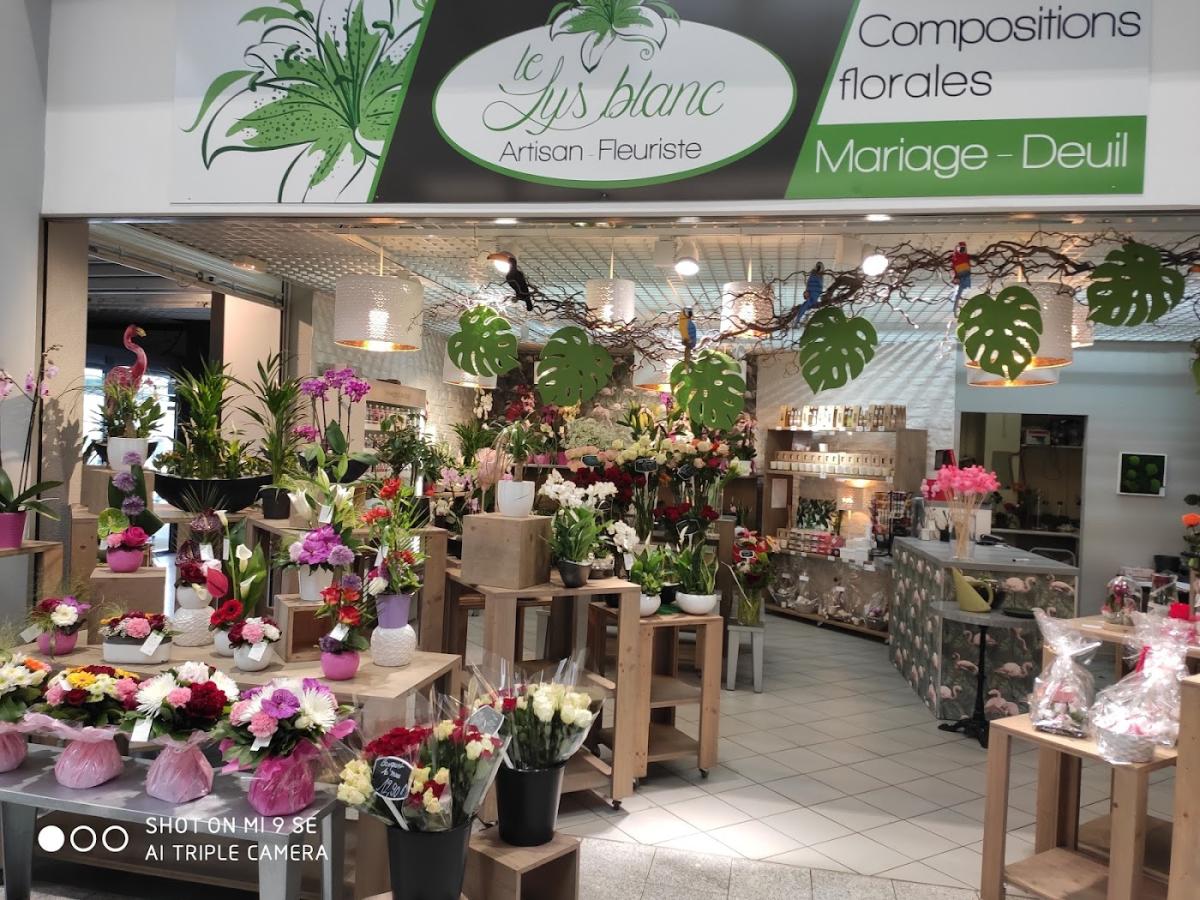 Le Lys Blanc Golbey Artisan fleuriste