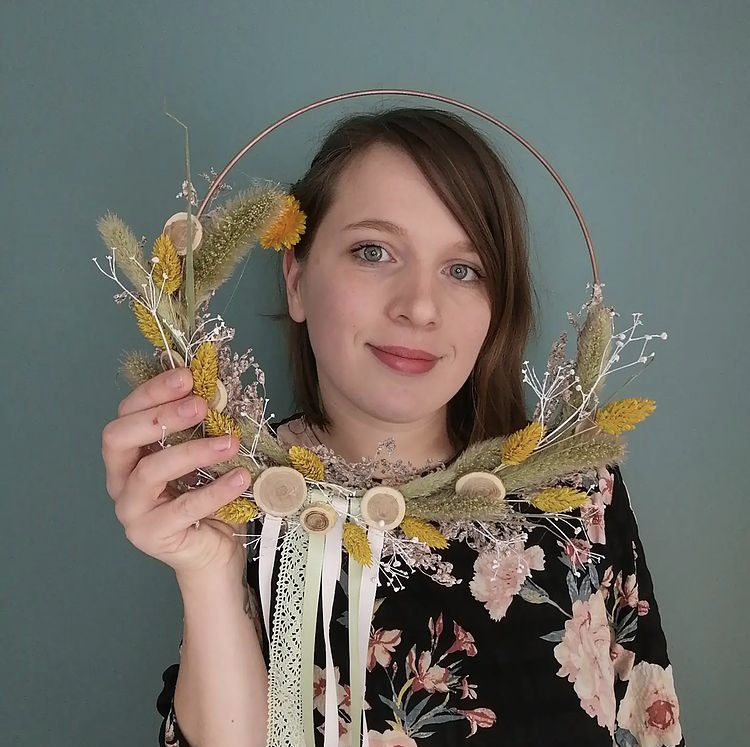 Ophélie Andrieux Créatrice Fleuriste Décoration Fleurs Séchées pour Vivement Vendredi