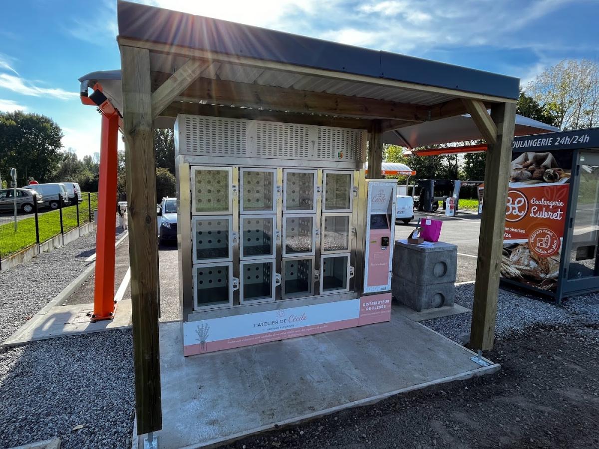 Teck distributeur de fleurs