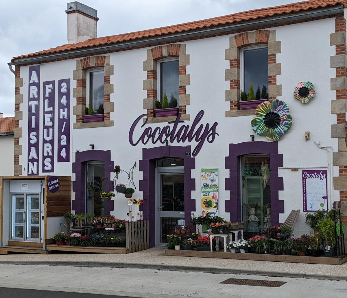 Distributeur de fleurs 24H/24 by Cocotalys Maître Artisan Fleuriste.