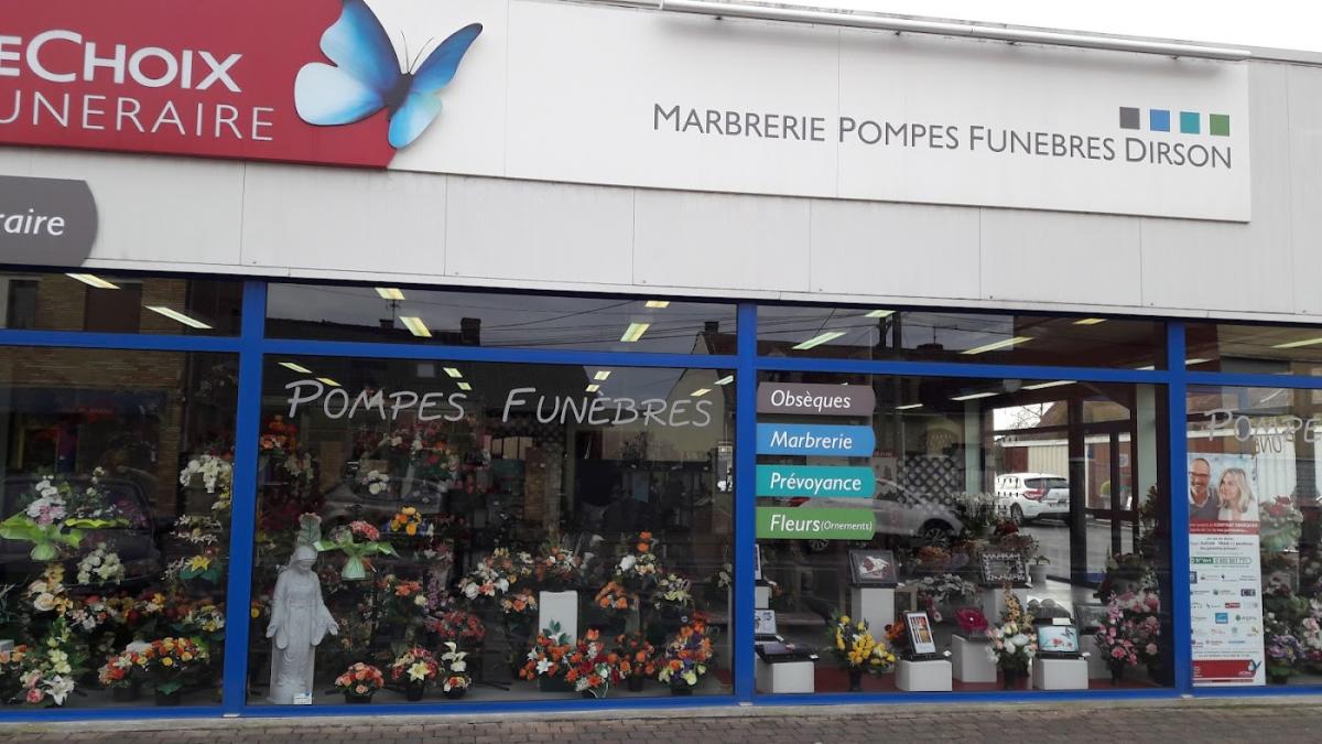 Le Choix Funéraire DIRSON Marbrerie Pompes Funèbres