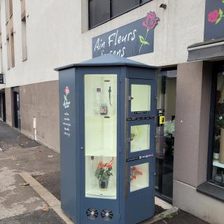 Fleuriste Kiosque distributeur de fleurs 24/24 7j/7 0