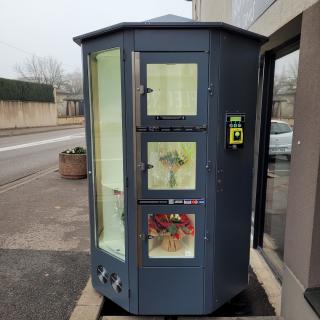 Fleuriste Kiosque distributeur de fleurs 24/24 7j/7 1