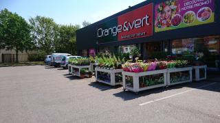 Fleuriste Orange et Vert 0