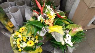 Fleuriste Orange et Vert 0