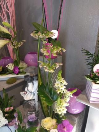 Fleuriste vert tige 1