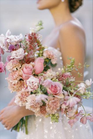 Fleuriste Vanda Bleu design floral 0