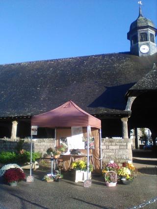 Fleuriste Chemins de Fleurs au Marché du Faouët 0